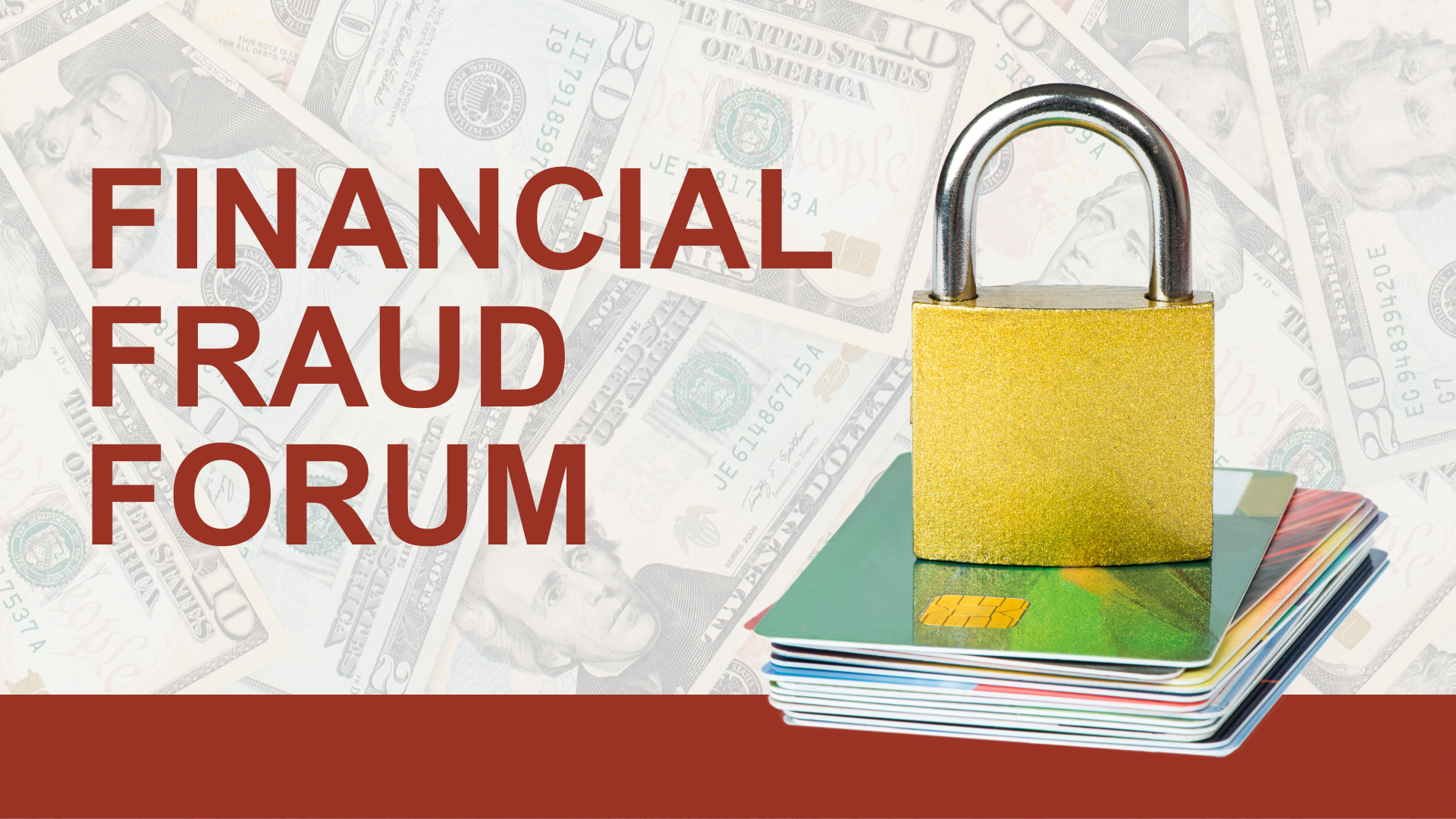 Financial Fraud Forum