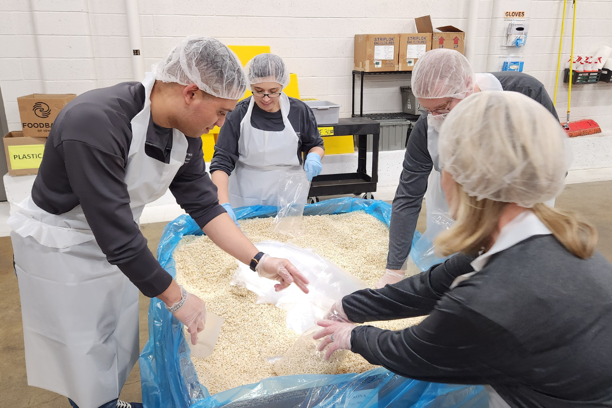 Our Employees at the Food Bank of Iowa