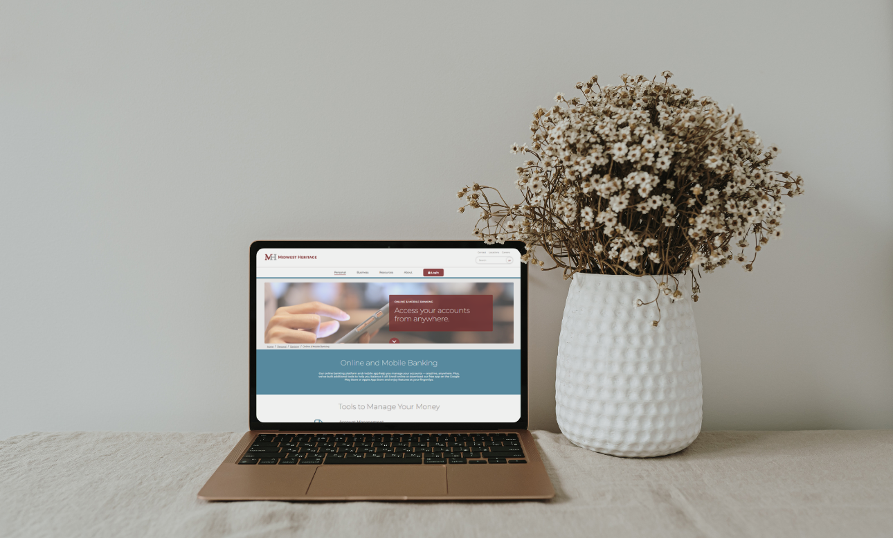 Getting the Most Out of Midwest Heritage’s Online Banking Tools